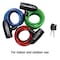Master Lock 5/16 in. D X 72 in. L Vinyl Coated Steel Locking Cable 8127TRI - alternate 2